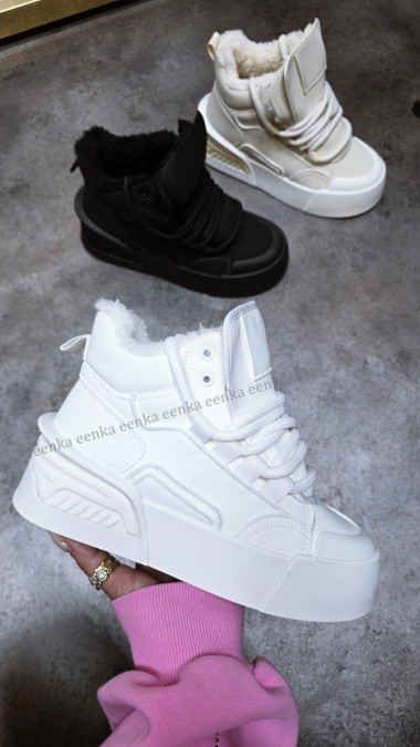 Sneakersy Ocieplane za Kostkę Keysha